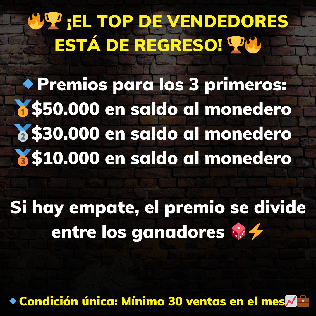 Top vendedores